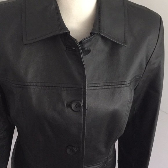 EAST 5th | Black Leather Jacket - Picture 8 of 8